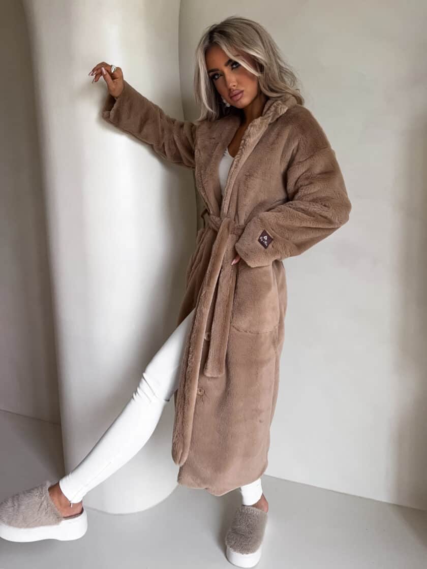 Płaszcz NOELLE – ciepły beż