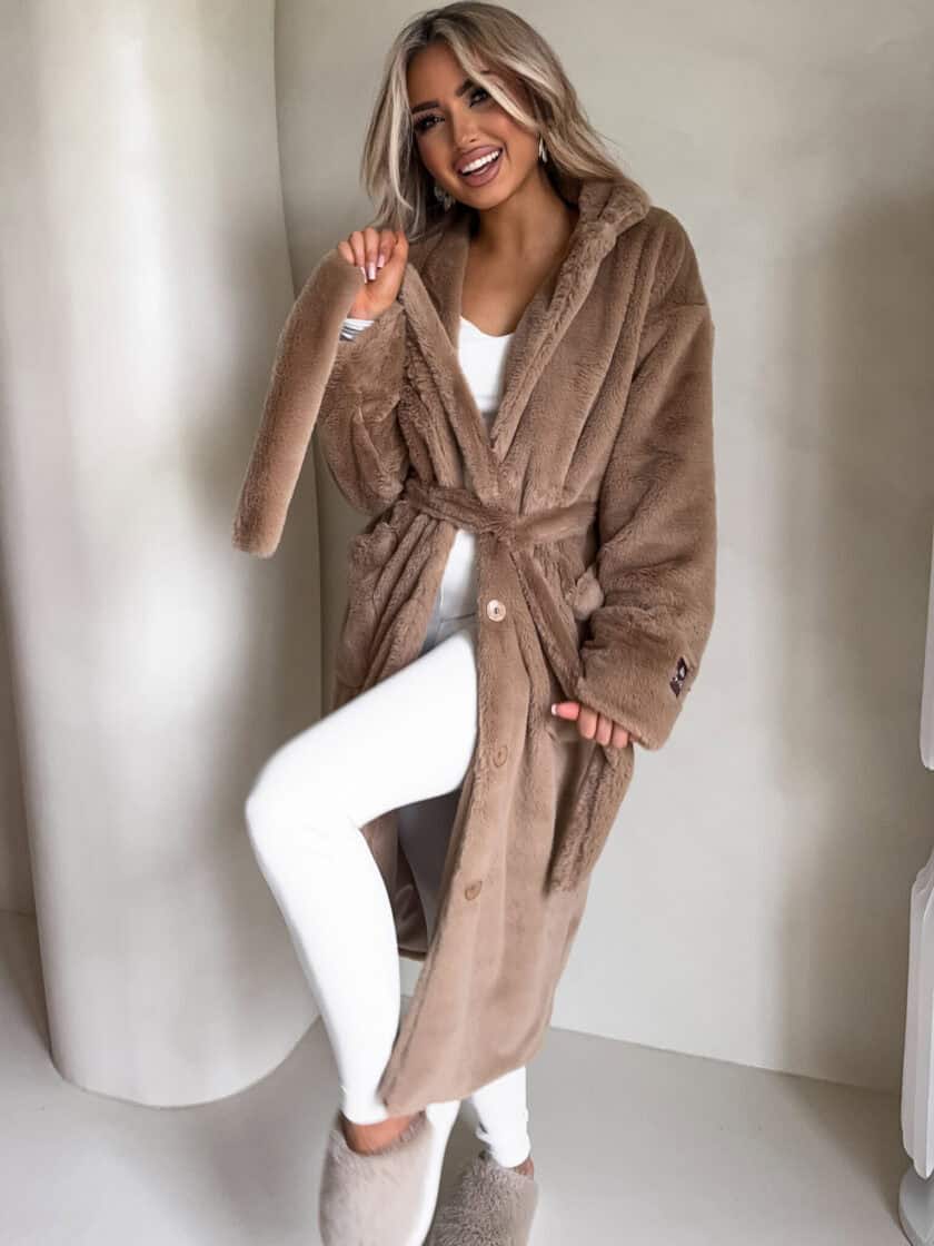 Płaszcz NOELLE – ciepły beż - obrazek 6