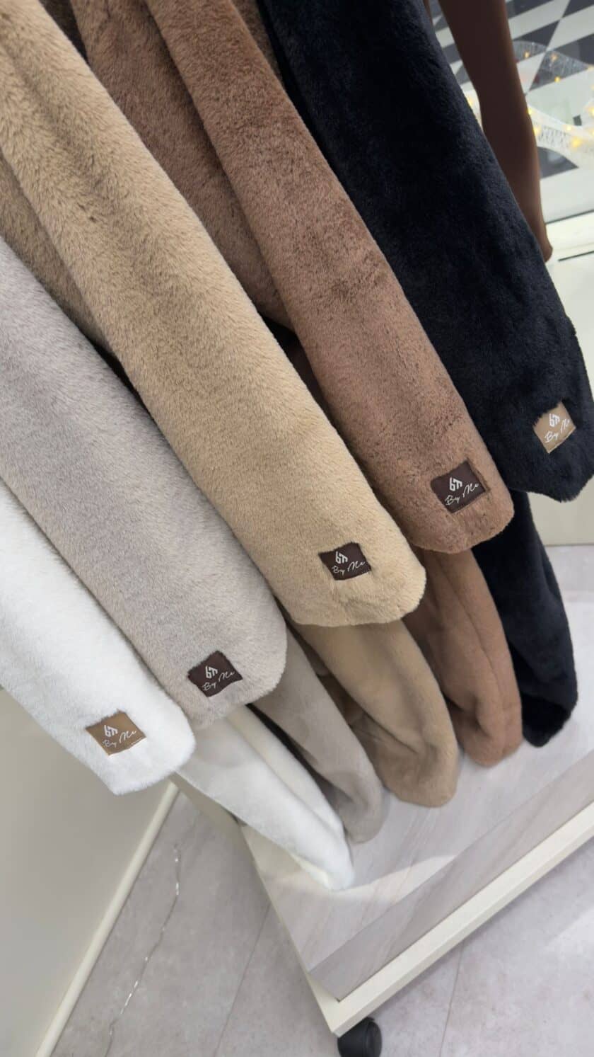 Płaszcz NOELLE – chłodny beż - obrazek 5