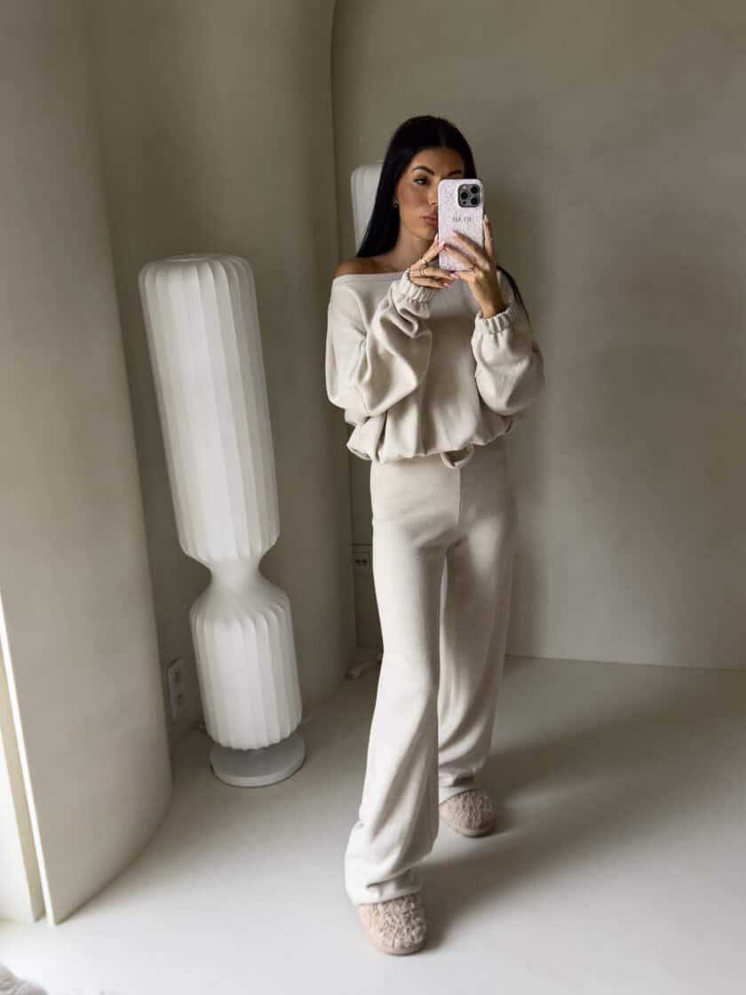 Komplet ANGEL NEW – jasny beż - obrazek 2