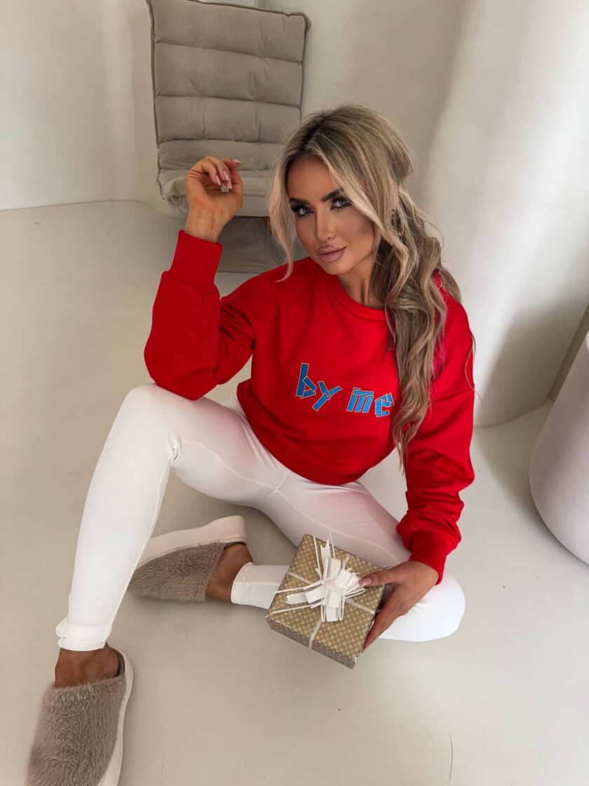 Bluza LORENA – czerwona - obrazek 3