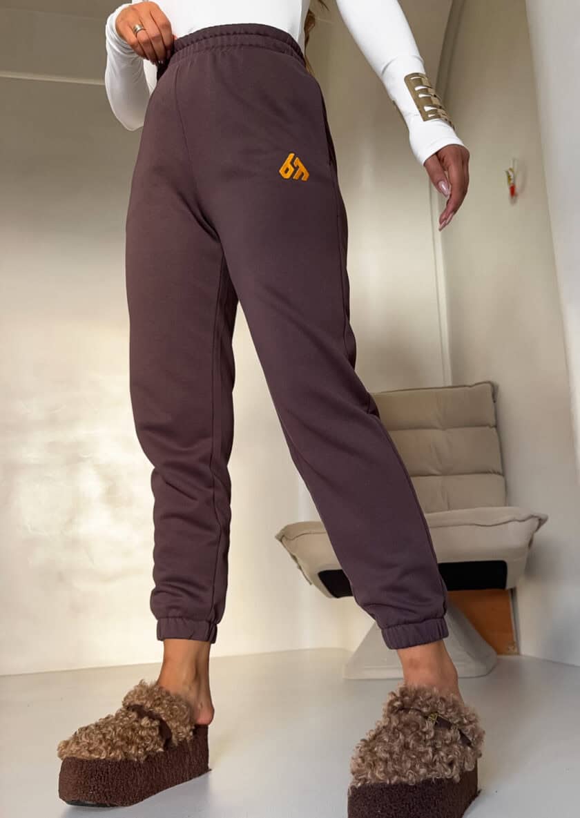 Spodnie DUO – czekoladowe - obrazek 8