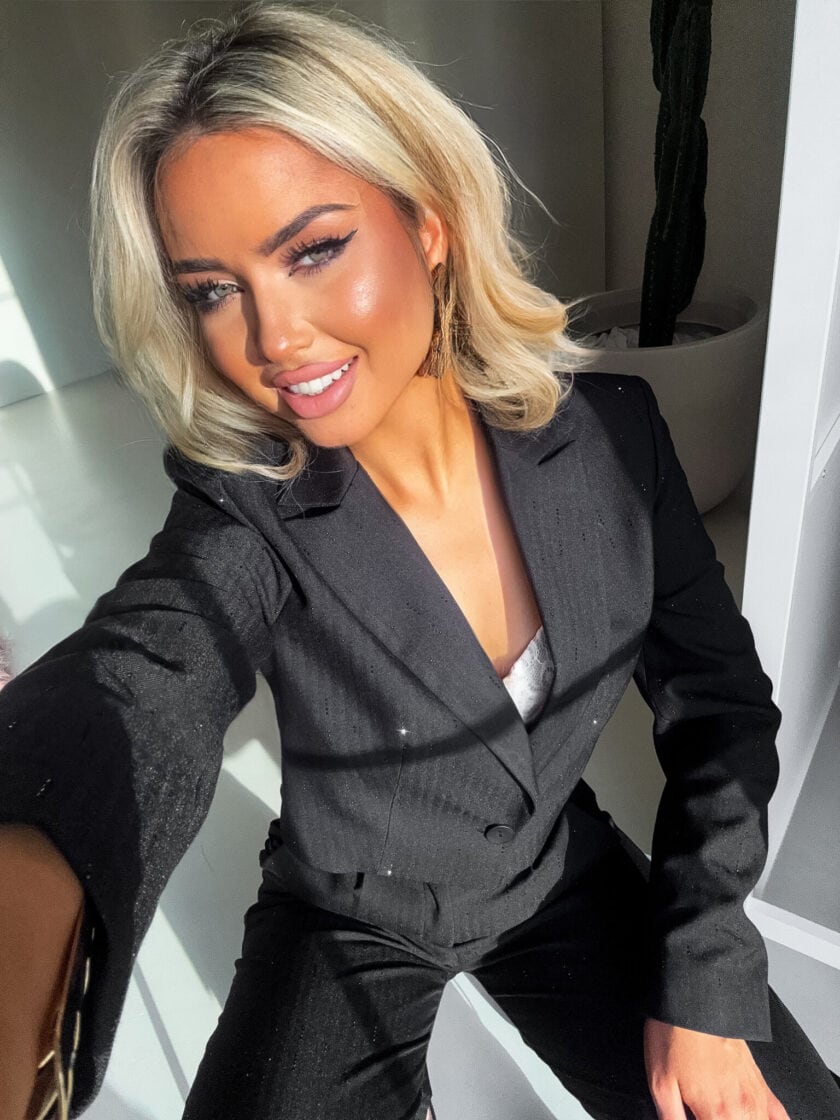 Komplet CEKINY – czarny - obrazek 2