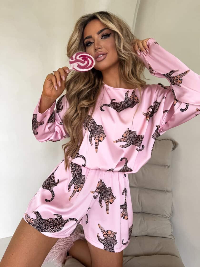 Piżamka LAMPART - różowa - obrazek 10