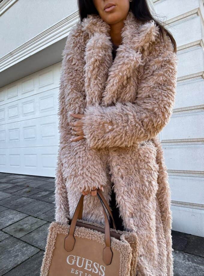 Płaszcz FUR – beżowy