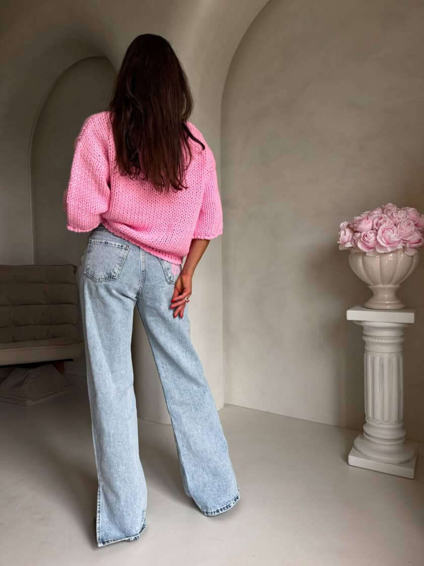 Kardigan ROYAL - różowy - obrazek 17