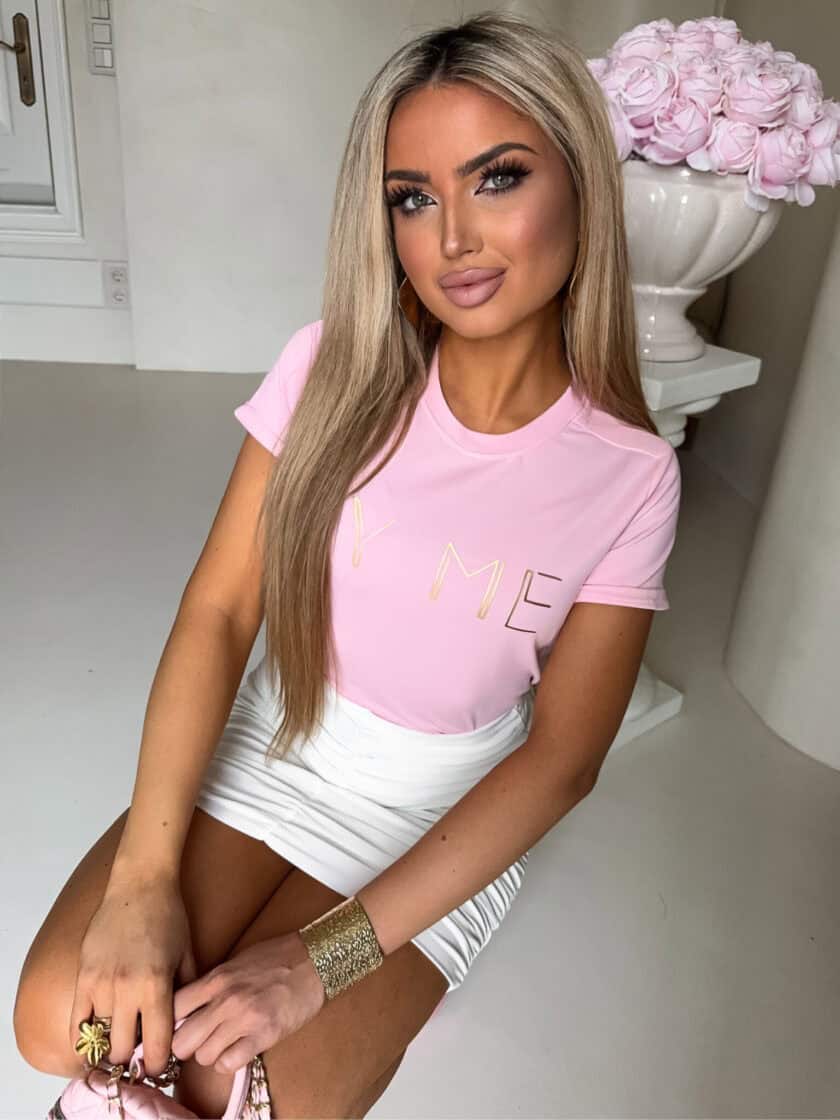 T-shirt CORI - jasny róż - obrazek 2