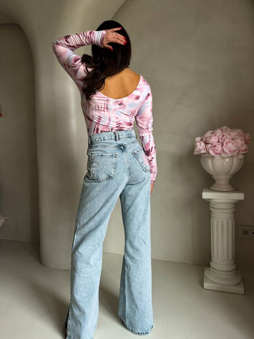 Bluzka VENEZIA print - pastel - obrazek 10