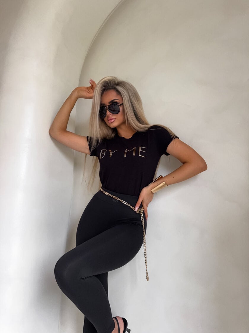 T-shirt CORI - czarny