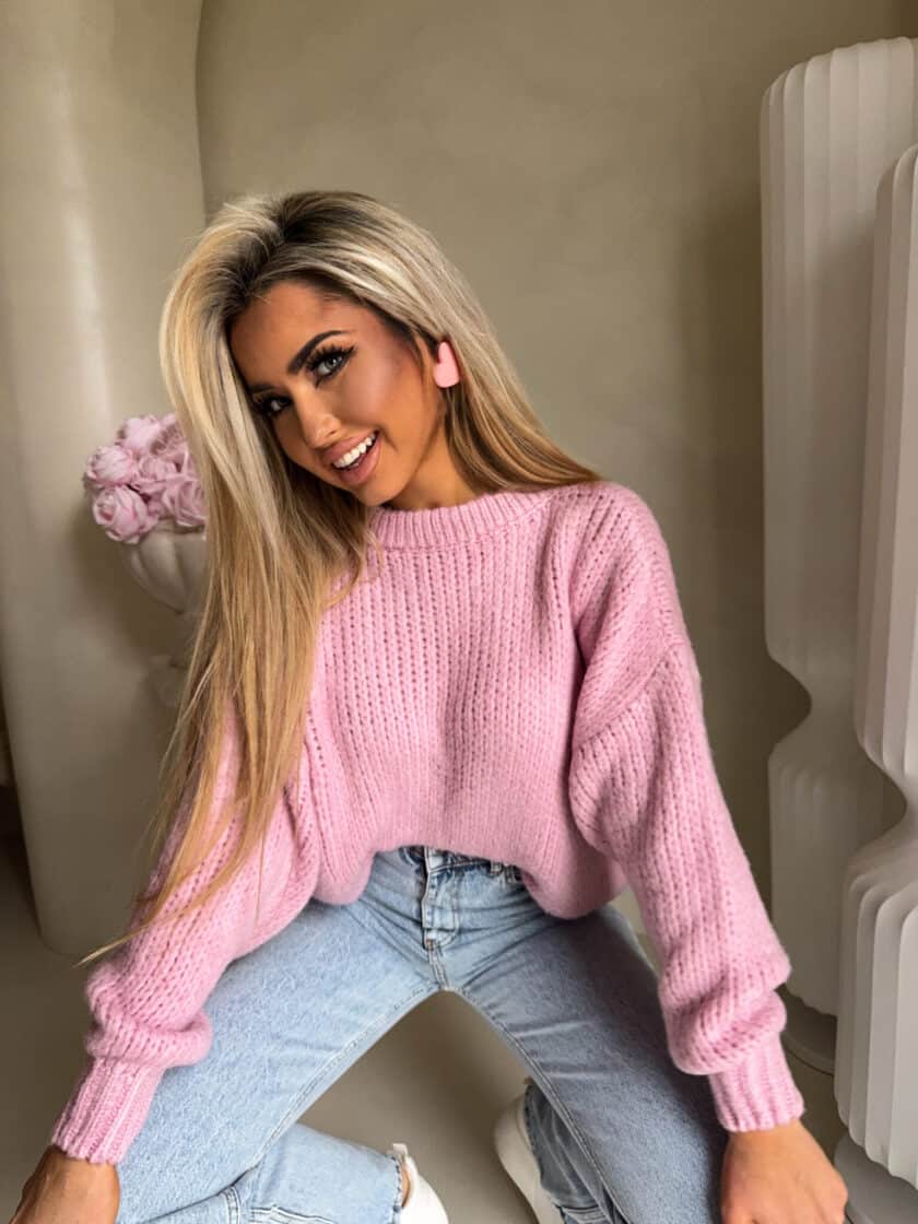 Sweter LEGEND – jasny róż - obrazek 5