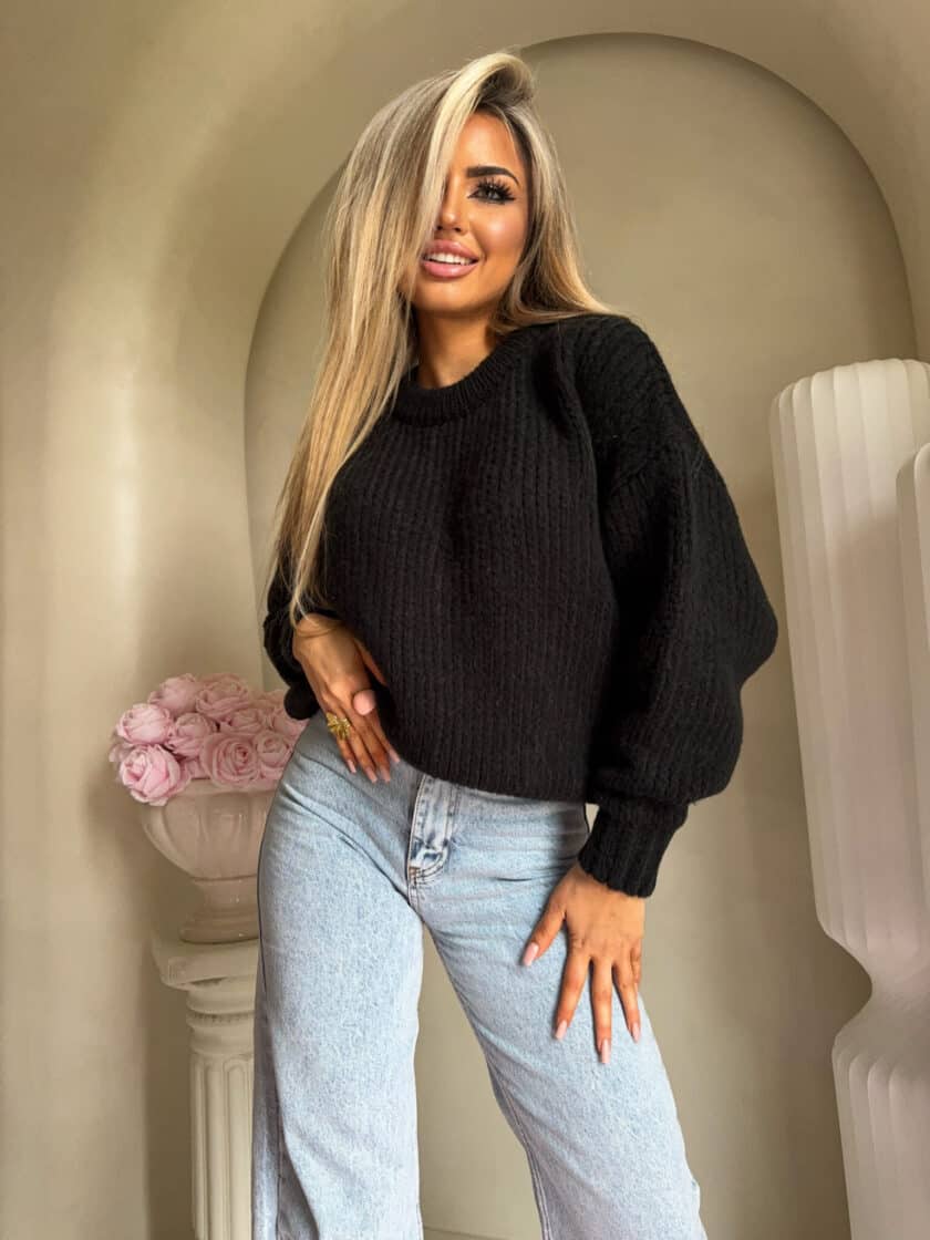 Sweter LEGEND – czarny - obrazek 4