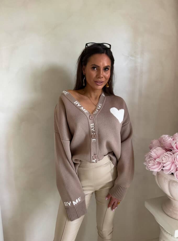 Kardigan SERCA - beżowy