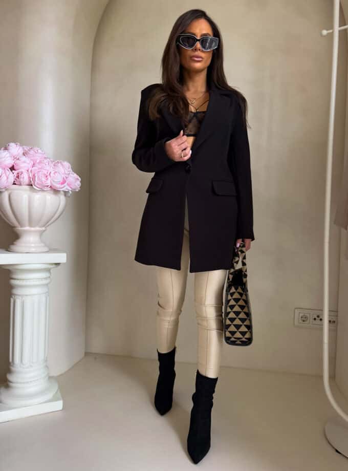 Marynarka LONG – czarna