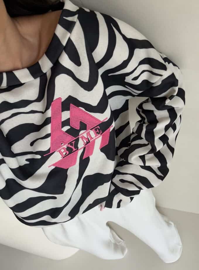 Bluza LUXIT print – zebra