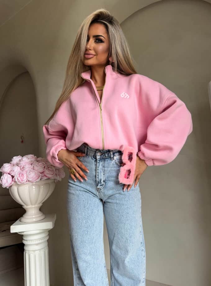 Bluza BESTIE - różowa