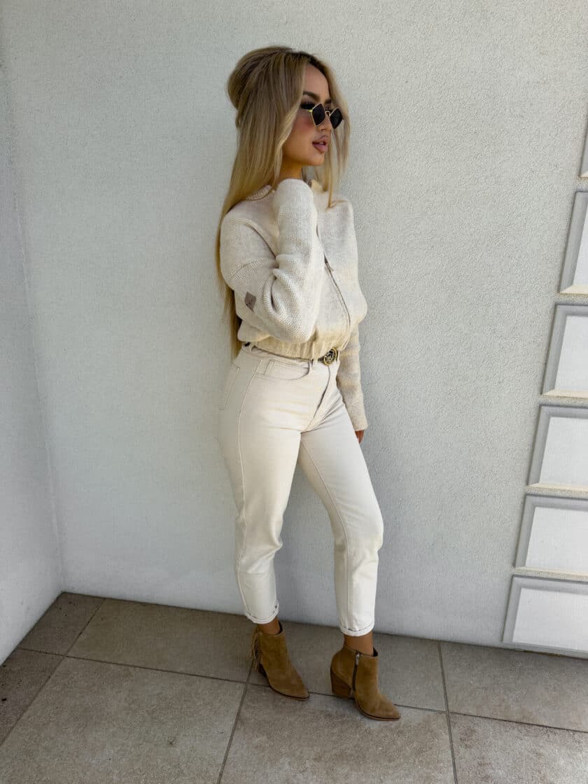 Bomberka MOHAIR - jasny beż - obrazek 19