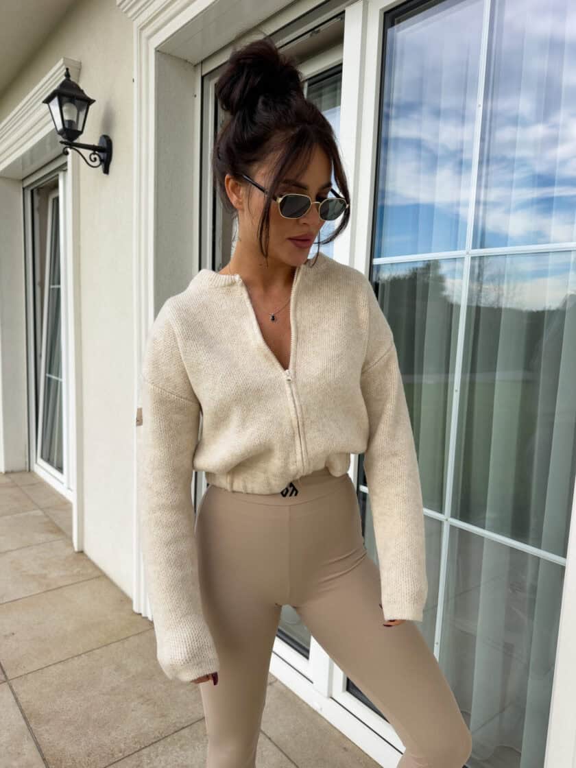 Bomberka MOHAIR - jasny beż - obrazek 20