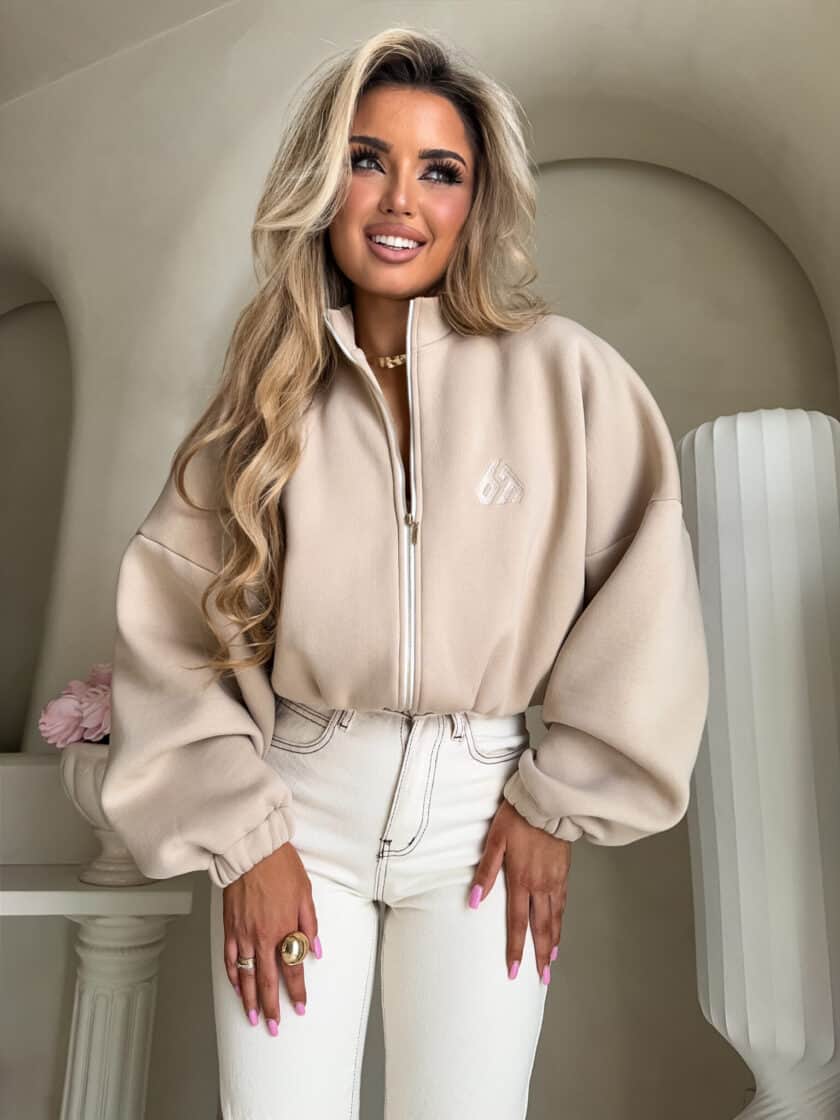 Bluza BESTIE - beżowa