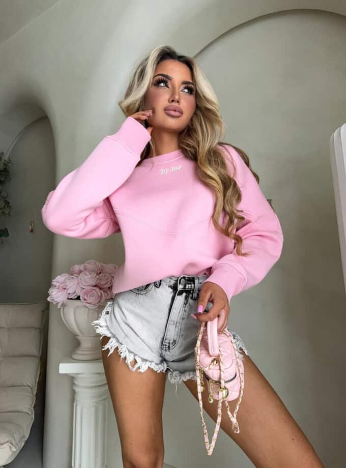 Bluza LOVE - różowa