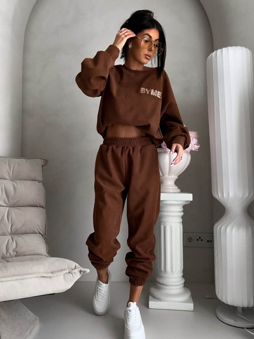 Komplet NOIR – karmelowy - obrazek 5