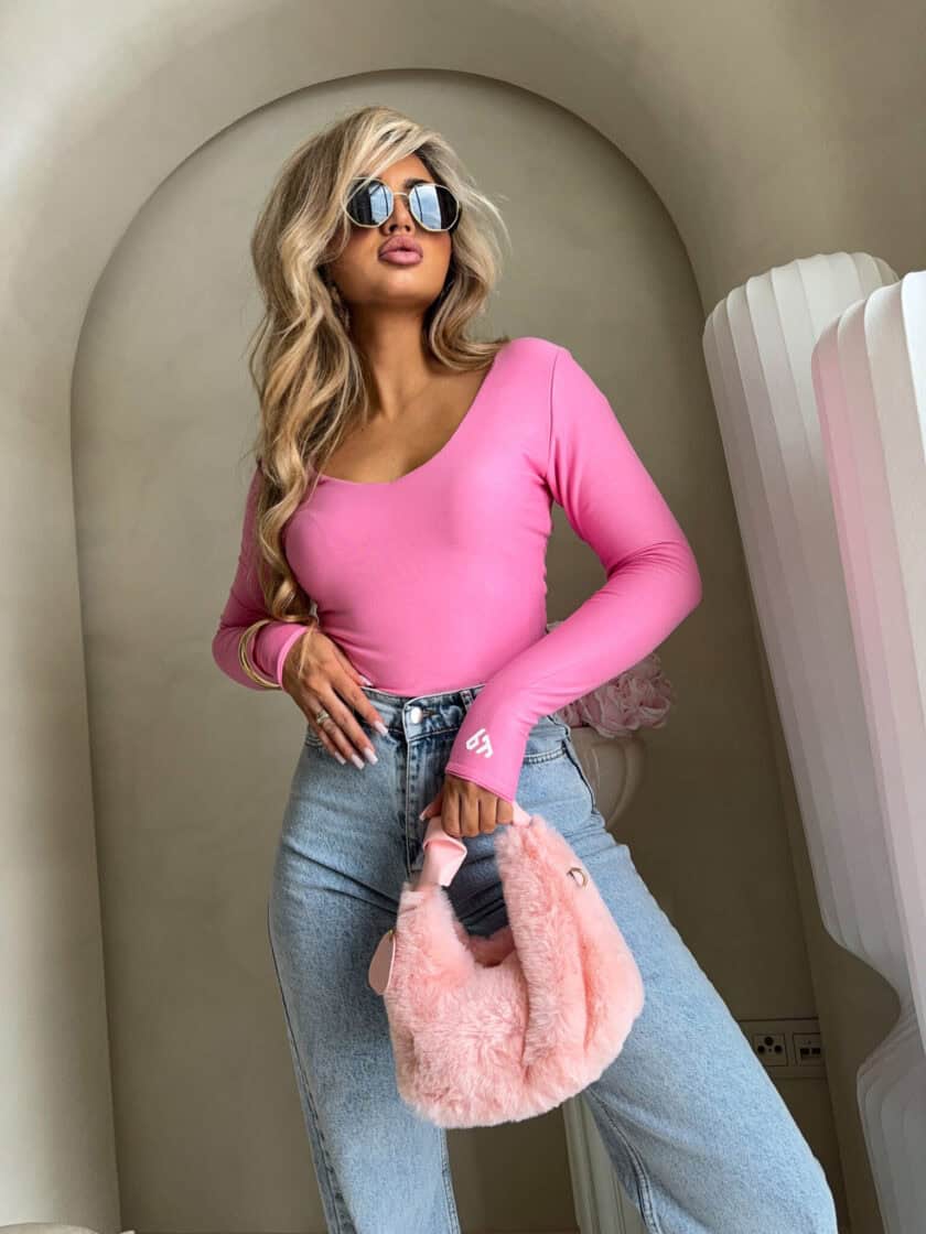 Bluzka VENEZIA - różowa - obrazek 18