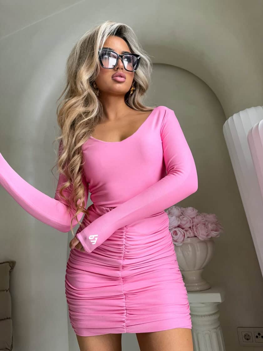 Bluzka VENEZIA - różowa - obrazek 2