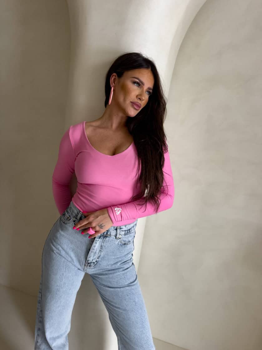 Bluzka VENEZIA - różowa - obrazek 20