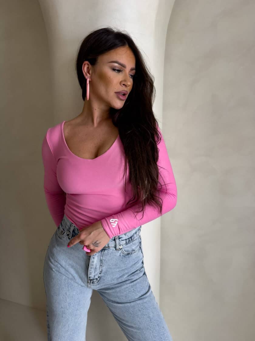 Bluzka VENEZIA - różowa - obrazek 21