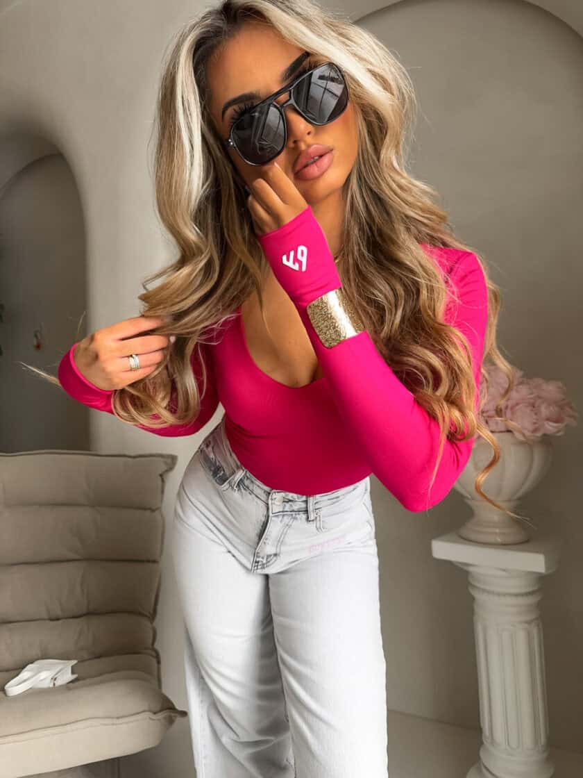 Bluzka VENEZIA - fuksja - obrazek 8