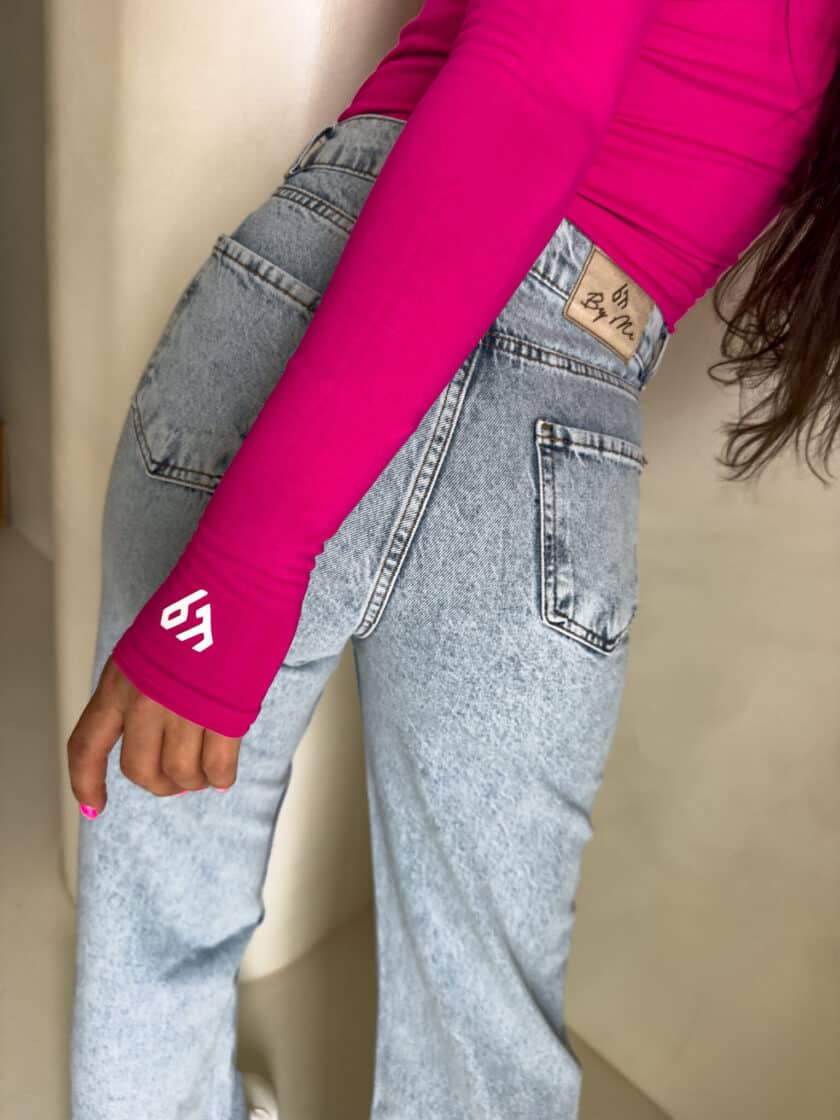 Bluzka VENEZIA - fuksja - obrazek 14