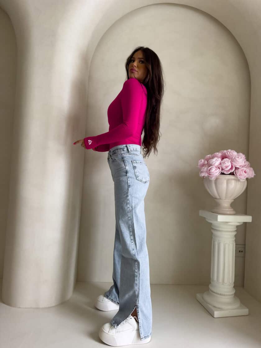 Bluzka VENEZIA - fuksja - obrazek 18