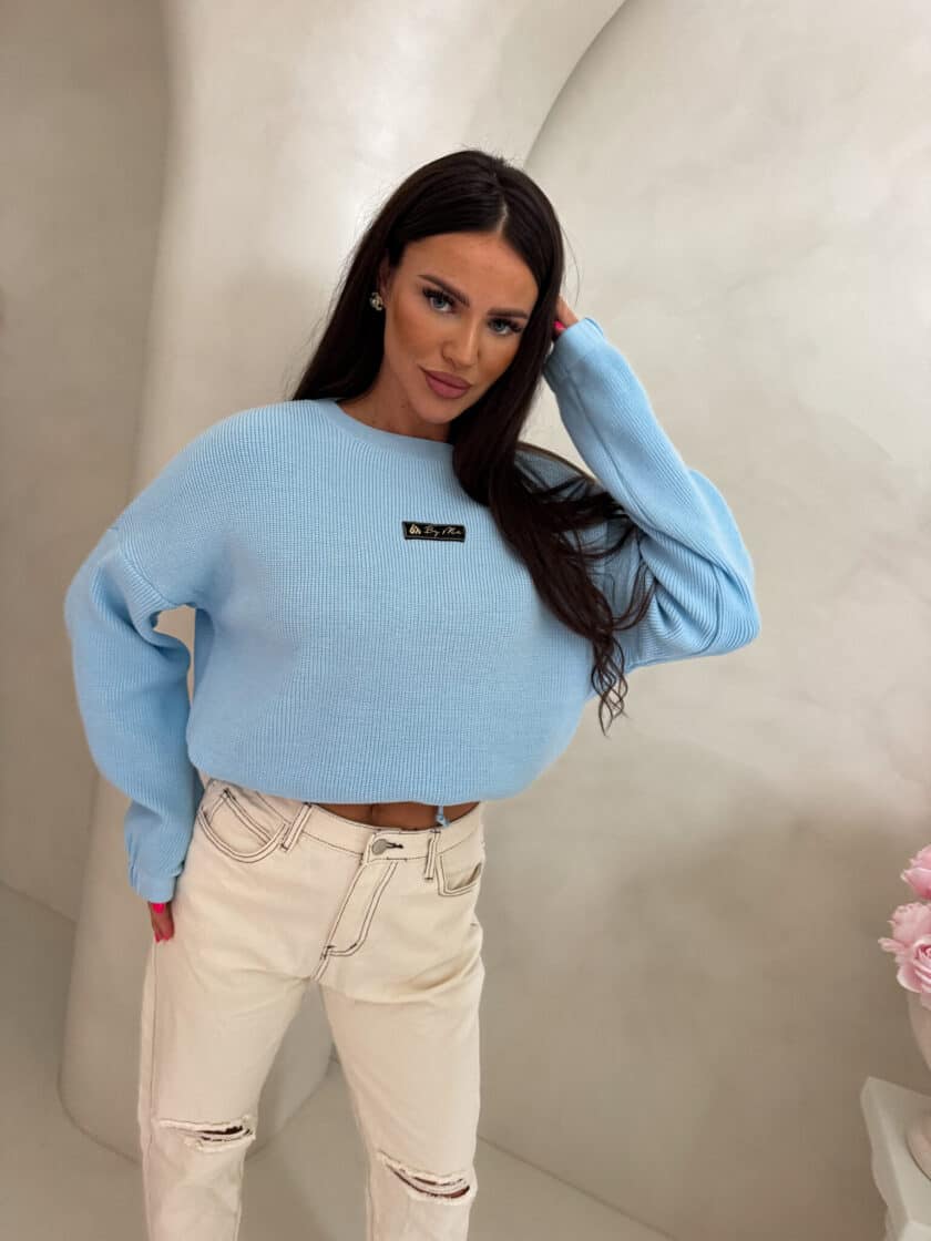 Sweter CANOA – niebieski - obrazek 10