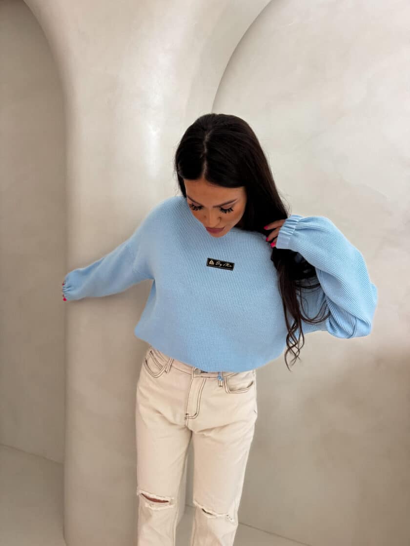 Sweter CANOA – niebieski - obrazek 19