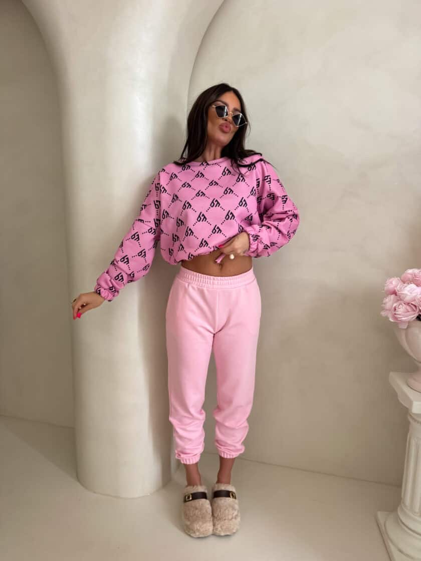 Bluza MOON - różowa - obrazek 3