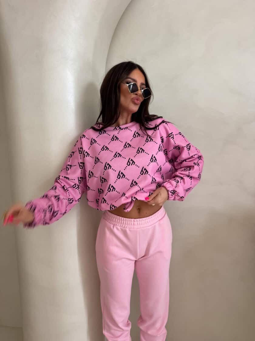 Bluza MOON - różowa - obrazek 5