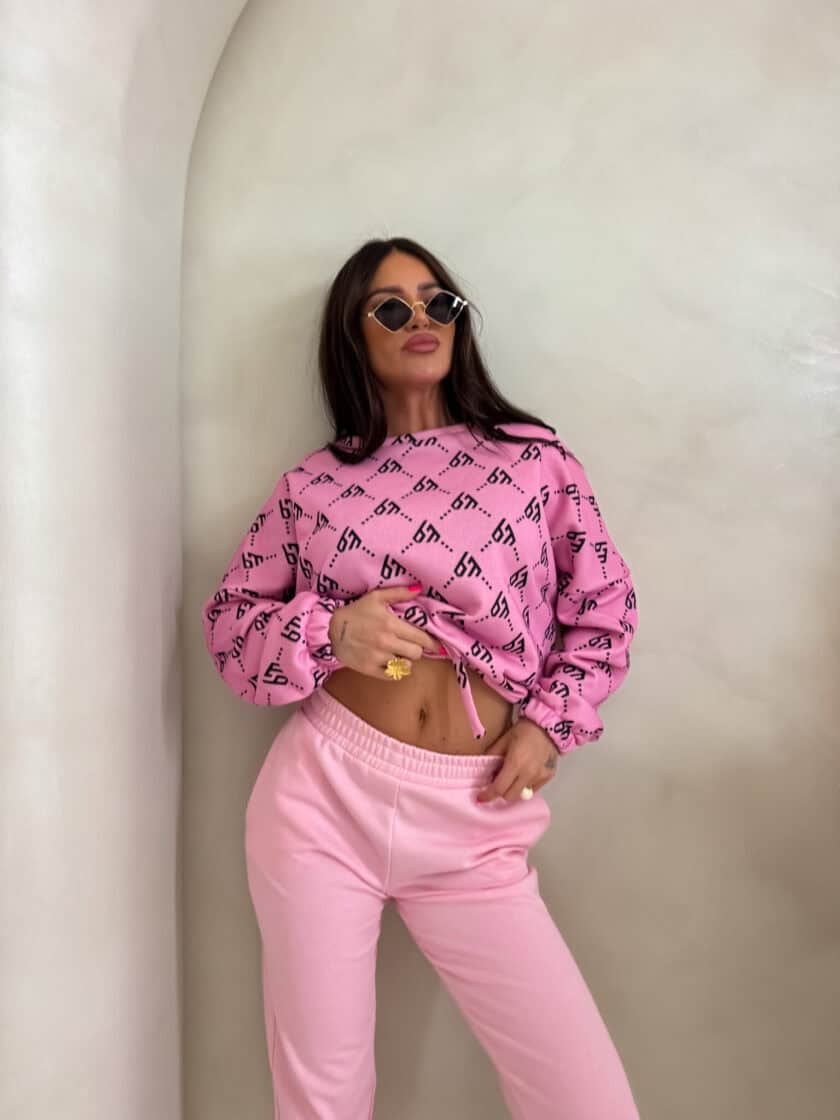 Bluza MOON - różowa - obrazek 4