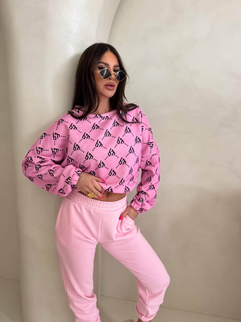 Bluza MOON - różowa - obrazek 7