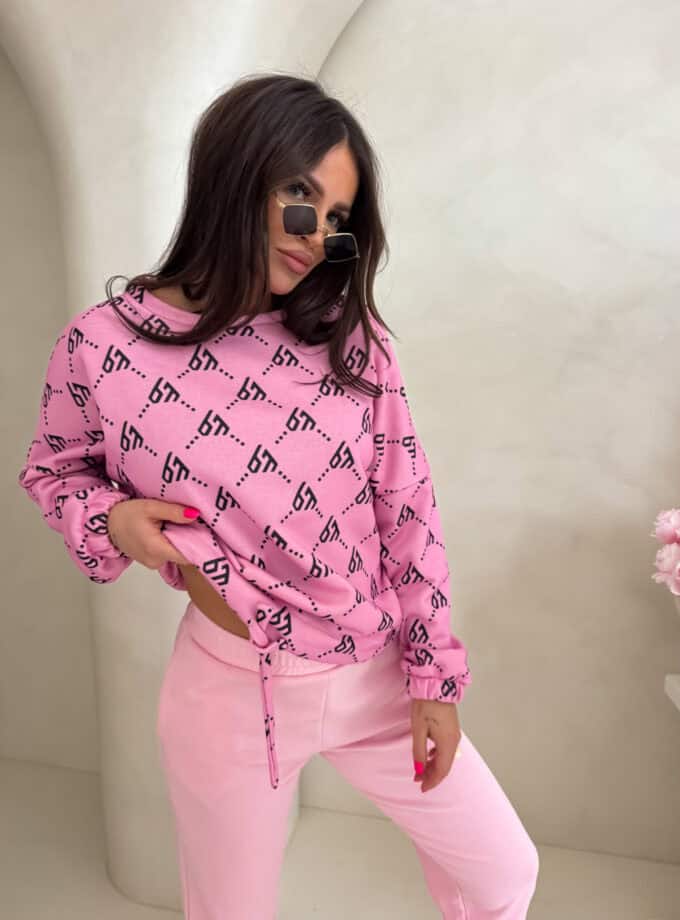 Bluza MOON - różowa