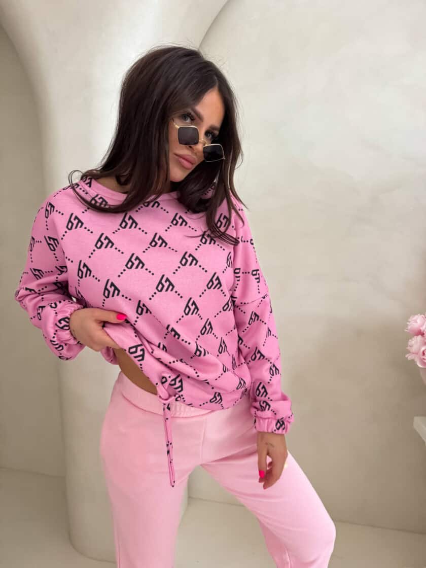 Bluza MOON - różowa