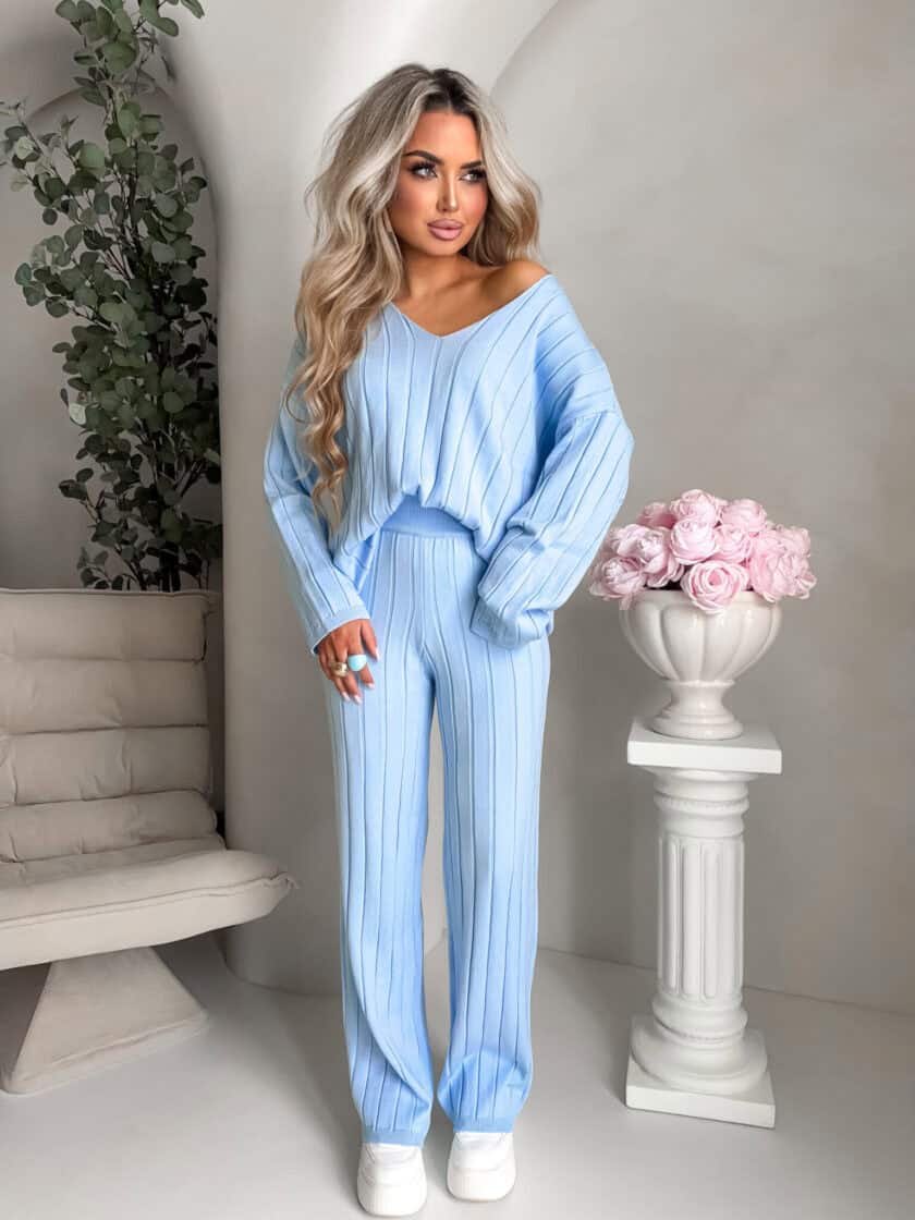 Komplet CANDICE – baby blue - obrazek 2