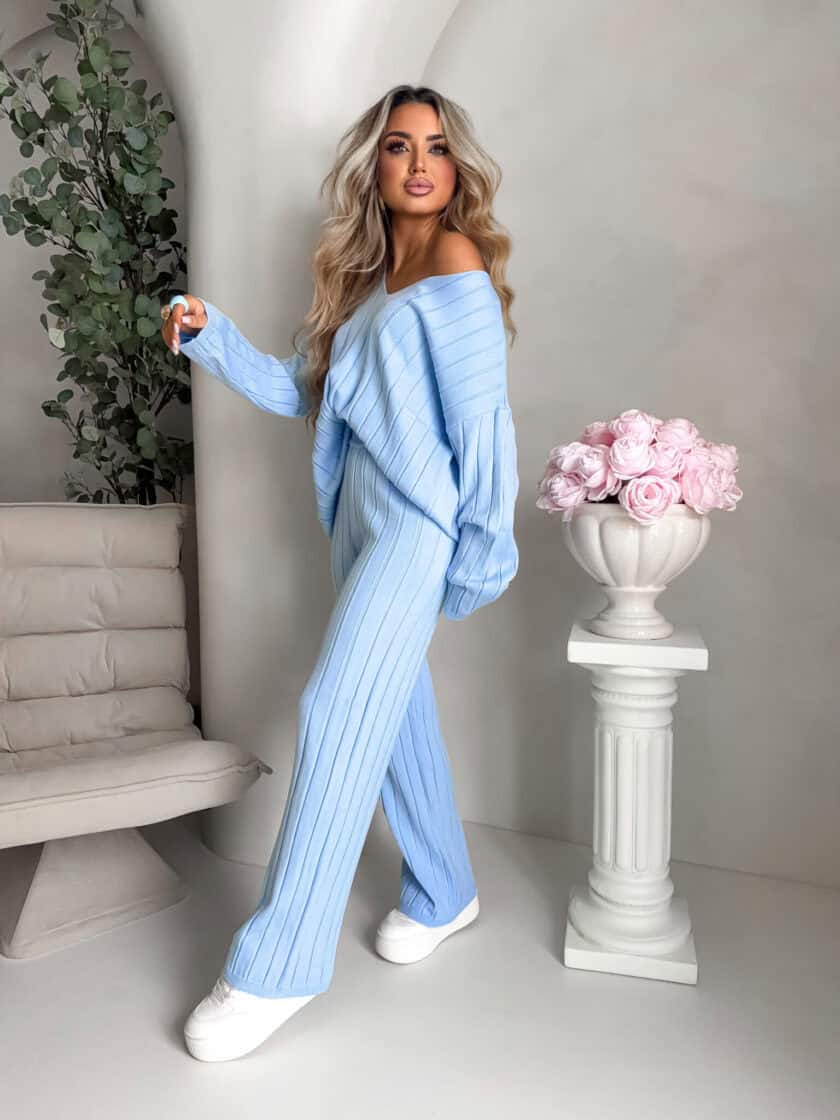 Komplet CANDICE – baby blue - obrazek 3