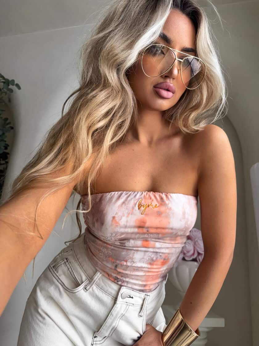 Top MAVEN ornament - peach - obrazek 4