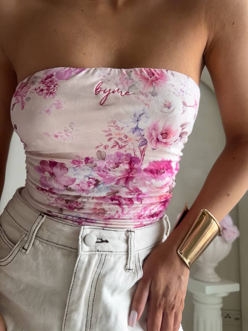 Top MAVEN piwonia - pudrowy róż - obrazek 3