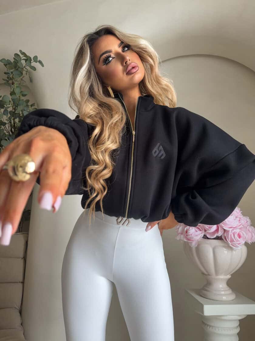 Bluza BESTIE - czarna - obrazek 2