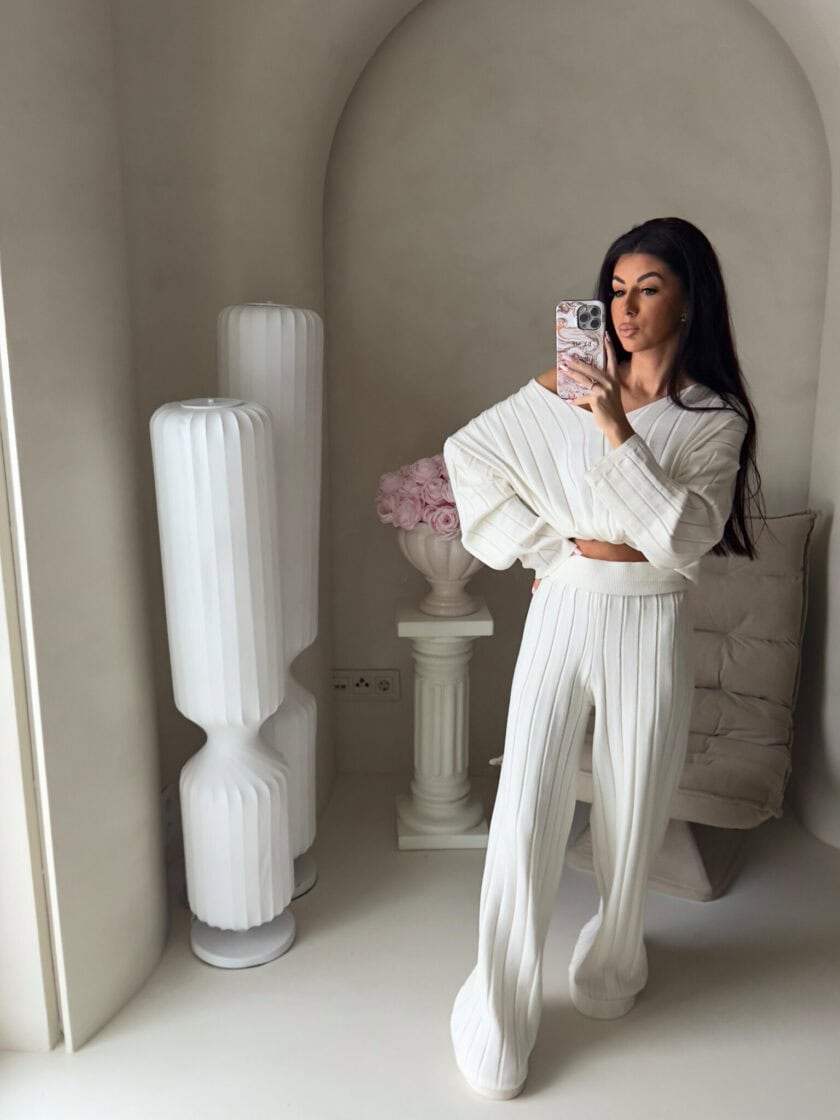 Komplet CANDICE – ecru