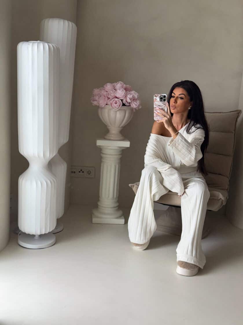 Komplet CANDICE – ecru - obrazek 7