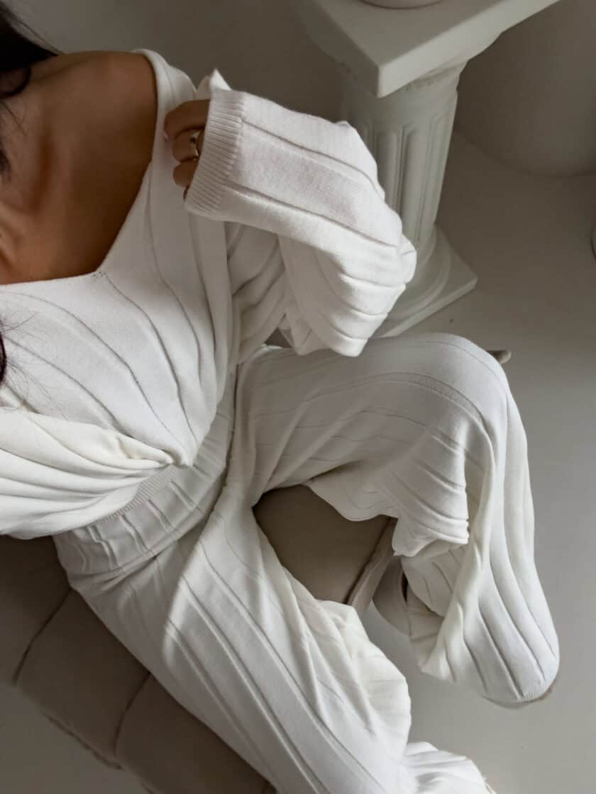 Komplet CANDICE – ecru - obrazek 6