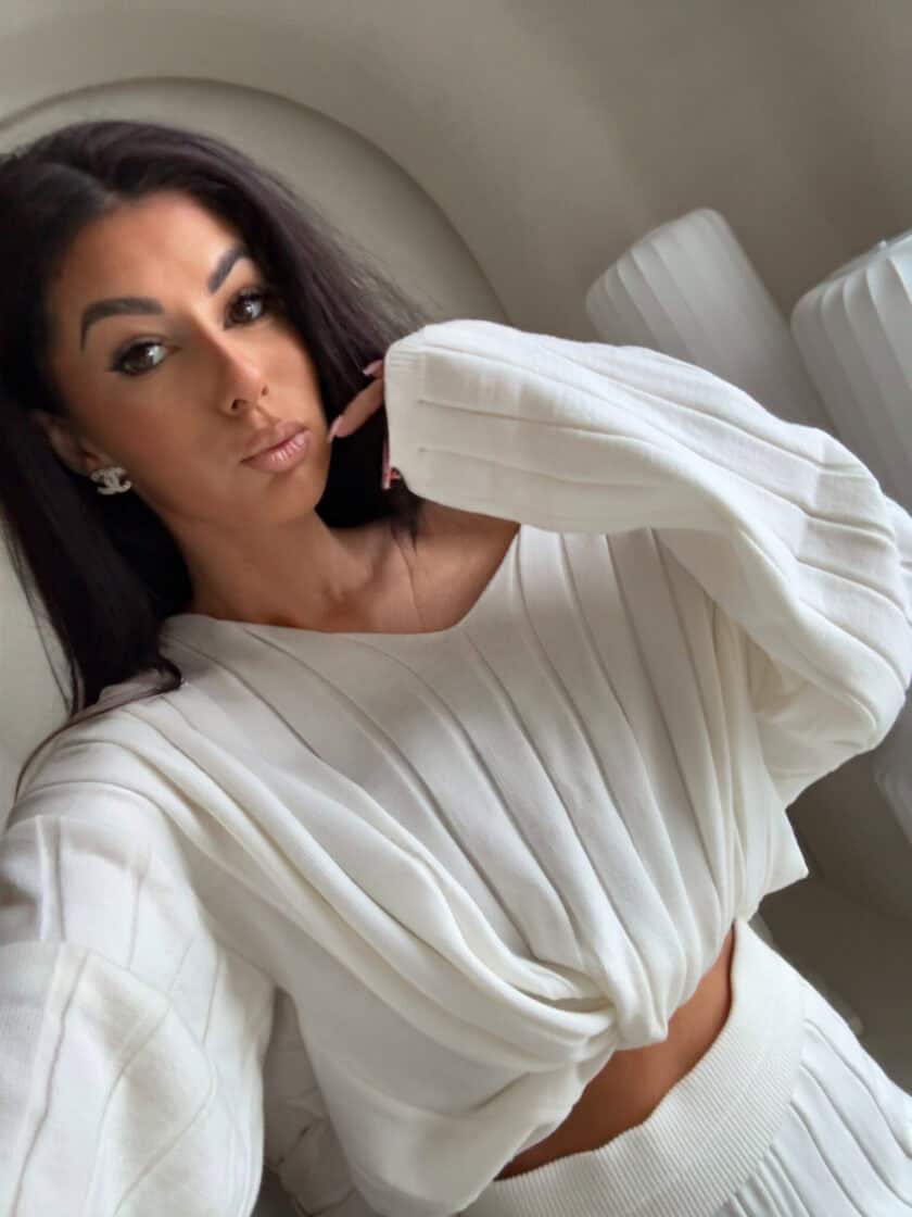 Komplet CANDICE – ecru - obrazek 3