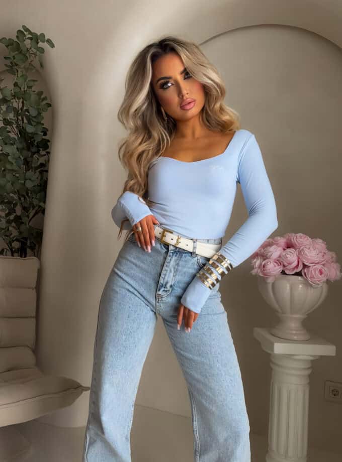 Bluzka ROSAS – baby blue