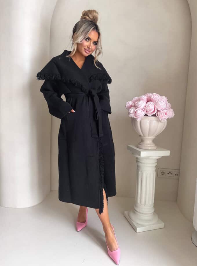 Płaszcz DIVA – czarny